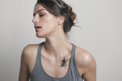 Plume DU Paradis – bijou de peau repositionnable M Paris