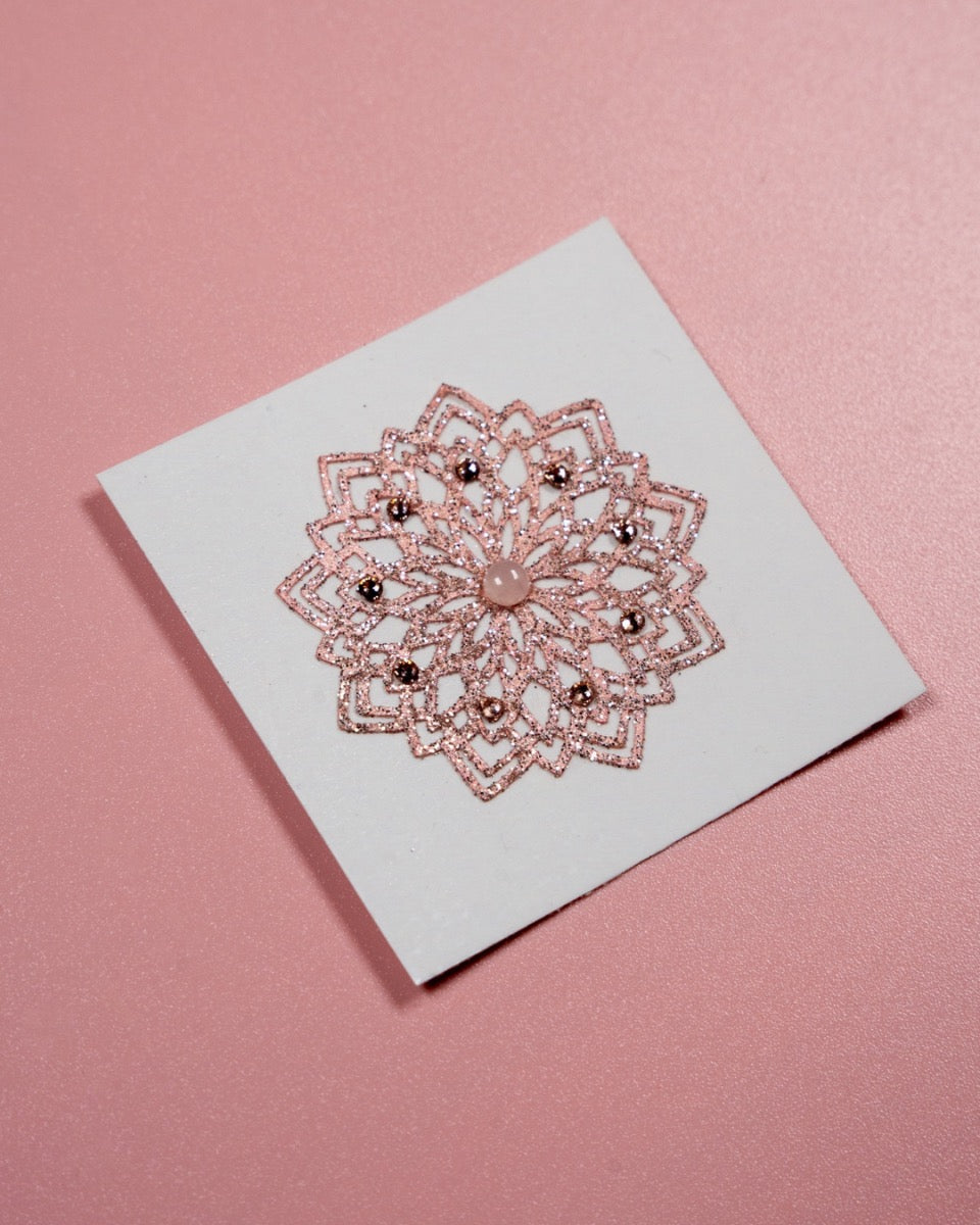 Mandala Amour – bijou de peau repositionnable M Paris
