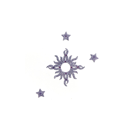 Soleil Etoile – bijou de peau repositionnable M Paris