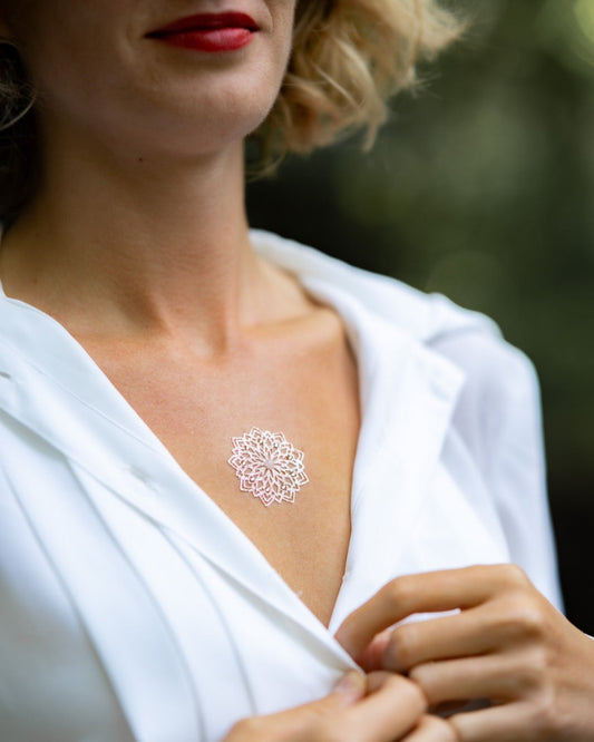 Mandala Amour – bijou de peau repositionnable M Paris