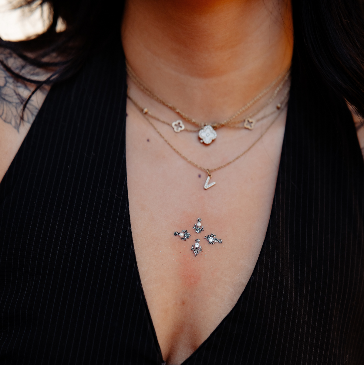 Bindis perlé – bijou de peau repositionnable M Paris