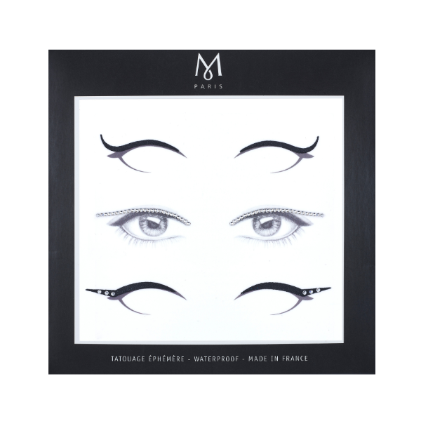 Eyeliner trio – tatouage éphémère waterproof M Paris