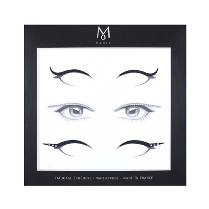 Eyeliner trio – tatouage éphémère waterproof M Paris