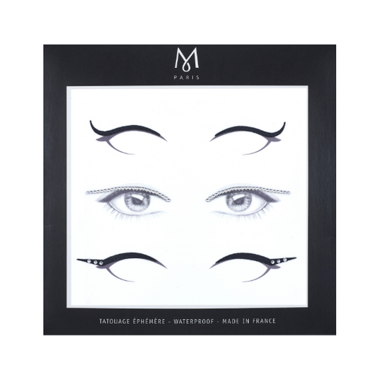 Eyeliner trio – tatouage éphémère waterproof M Paris