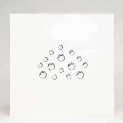 Envolée de strass – bijou de peau repositionnable M Paris