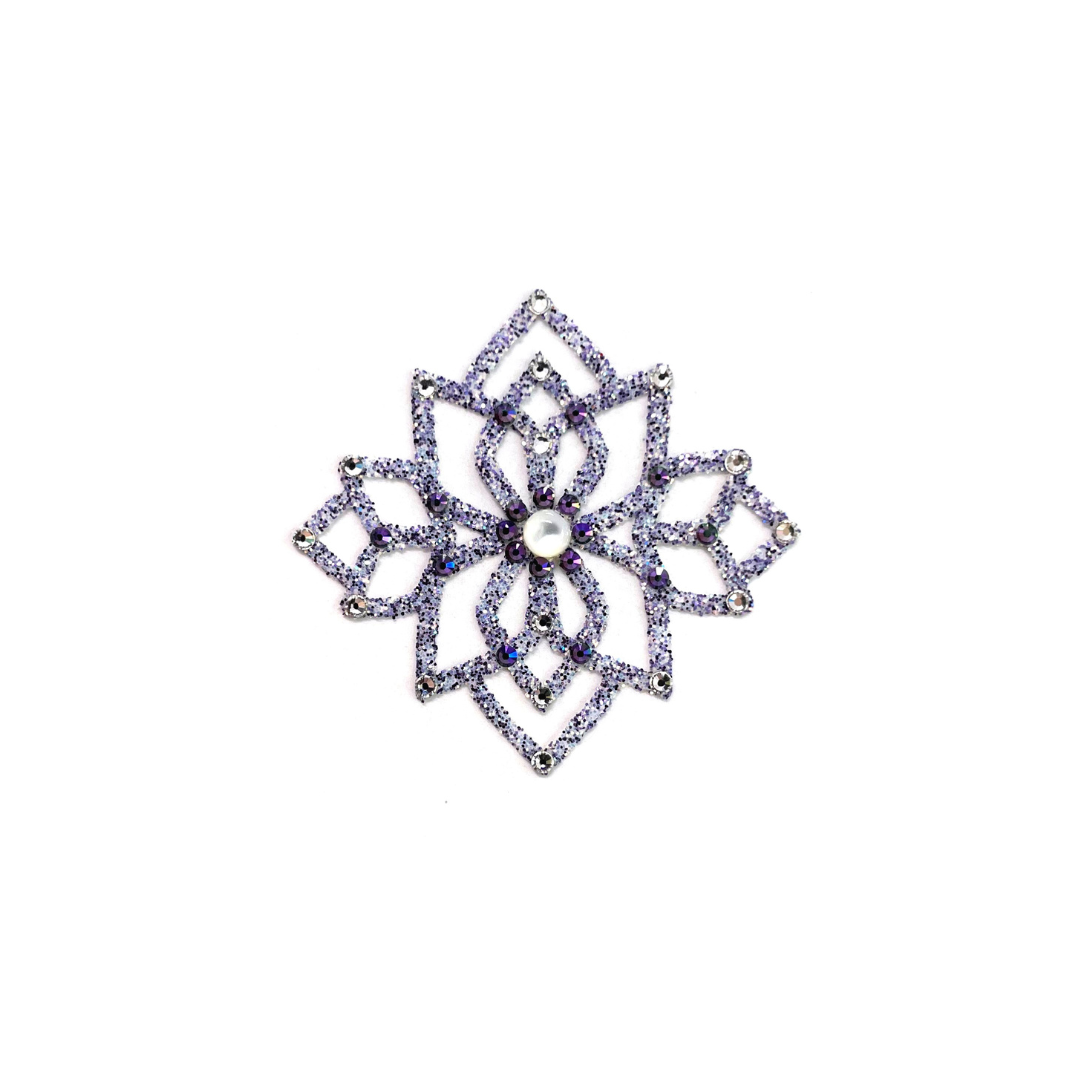 Flower nacre – bijou de peau repositionnable M Paris