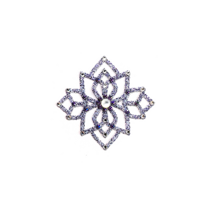 Flower nacre – bijou de peau repositionnable M Paris