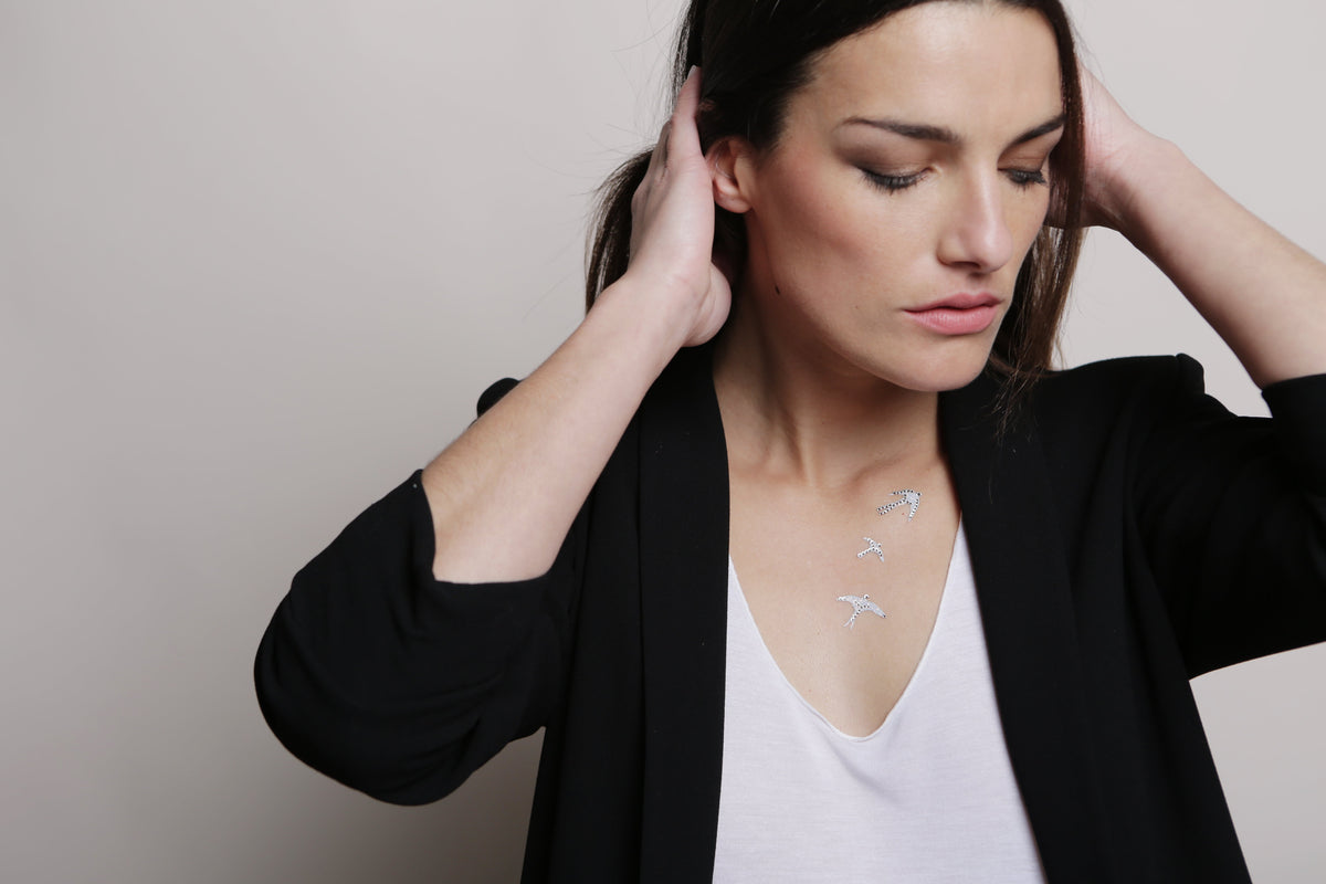 Love rosaline – bijou de peau repositionnable M Paris